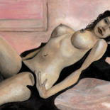Painting titled "Malizia-2" by Davide Pacini, Original Artwork, Oil