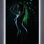 Photography titled "Fireflies" by Davide Poggio, Original Artwork, Digital Photography Mounted on Other rigid panel