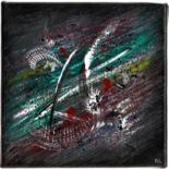 Peinture intitulée "Shaman - Abstractio…" par Davidian Gotis Abstraction Abstraite, Œuvre d'art originale, Acrylique