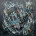 Peinture intitulée "Le coté obscur de l…" par Davidian Gotis Abstraction Abstraite, Œuvre d'art originale, Acrylique