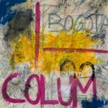 Pintura intitulada "Bogotá" por Dominik Robert Brunner, Obras de arte originais, Acrílico