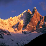 Photography titled "Mont Blanc Chamonix" by Dominique Leroy, Original Artwork