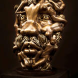 Skulptur mit dem Titel "FINE ARTS Wohnkultu…" von Don Alberto Carlos, Original-Kunstwerk, Bronze