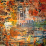 Painting titled "DECADIEM DE BEZIERS" by Dubreuil Gérard, Original Artwork, Acrylic