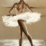 Peinture intitulée ""Got to dance II" 7…" par Elena Kraft, Œuvre d'art originale, Acrylique