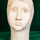 Sculpture titled "Aida" by Elena Uljancic, Original Artwork, Ceramics