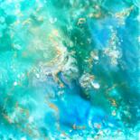 Peinture intitulée "Southern Seas" par Elisa Cook, Œuvre d'art originale, Acrylique