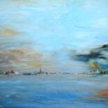 Painting titled "Lueur dans nuages c…" by Elisa Cook, Original Artwork, Other