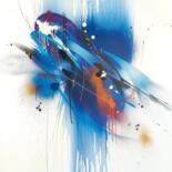 Pittura intitolato "Blueshift 16" da Emanuele Vittorioso, Opera d'arte originale, Acrilico Montato su Telaio per barella in…