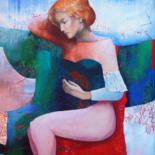 Malerei mit dem Titel "Original Figurative…" von Emil Hasenrick, Original-Kunstwerk, Acryl Auf Andere starre Platte montiert