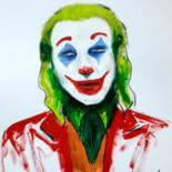 Painting titled "Joker" by Emily Starck, Original Artwork, Acrylic