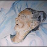 Peinture intitulée "Les vieux malades (…" par Emmanuel Bochet, Œuvre d'art originale, Huile