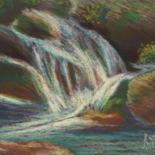 Drawing titled "Water Running Among…" by Larissa Lukaneva, Original Artwork, Other