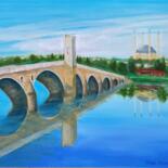 "Saraçhane Köprüsü v…" başlıklı Tablo Erdal Bölükbaşı tarafından, Orijinal sanat, Petrol