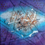 Картина под названием "Algenta" - Eric Daude, Подлинное произведение искусства, Акрил Установлен на Деревянная рама для носи…