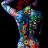 Photographie intitulée "#24 - Your Body Is…" par Eric Lespinasse, Œuvre d'art originale, Photographie numérique Monté sur Al…