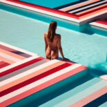 "#2 - The pool" başlıklı Dijital Sanat Eric Lespinasse tarafından, Orijinal sanat, Dijital Fotoğrafçılık