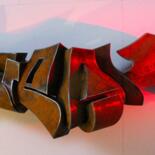 "Sculptweak One" başlıklı Heykel Eric Vialla (Tweak) tarafından, Orijinal sanat, Metaller