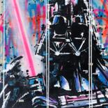 Painting titled "The Force of Happin…" by Esteban Vera (EVera), Original Artwork, Acrylic