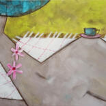 Peinture intitulée "Picknick" par Eva Hidalgo, Œuvre d'art originale, Acrylique Monté sur Châssis en bois