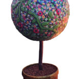 Arbre à fleurs - 120 x 50cm 50x120x50 cm ©2017 par EVA ROUWENS