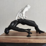 Skulptur mit dem Titel "The Creation" von Evgeny Gitin, Original-Kunstwerk, Ton