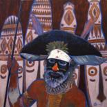 绘画 标题为“Papua.” 由Evgeny Kovalchuk, 原创艺术品, 油