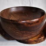 Design titled "Ancient walnut" by Faber Artisan, Original Artwork, Table art