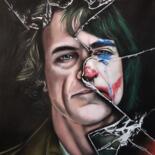 Pintura titulada "Joker" por Fabiana Crecco, Obra de arte original, Pastel