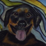 Рисунок под названием "Просто собака - 3" - Irina Dubinina, Подлинное произведение искусства, Другой