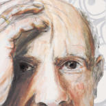Digital Arts titled "Picasso" by Gilles David, Original Artwork, 2D Digital Work