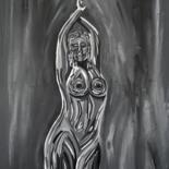 Painting titled "Pure Body" by Flavia Mumenthaler, Original Artwork, Acrylic