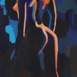 "Apparition" başlıklı Tablo Francois Xavier Vaudeleau tarafından, Orijinal sanat, Akrilik Ahşap Sedye çerçevesi üzerine mont…