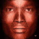 Arte digitale intitolato "Caribbean Man  (Ave…" da Frédéric Durieu & Nathalie Erin, Opera d'arte originale, Lavoro digitale…