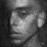 Arts numériques intitulée "Man Out Of Lines 2…" par Frédéric Durieu & Nathalie Erin, Œuvre d'art originale, Travail numériqu…