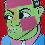 Painting titled "Pablo Picasso" by Gabriele Donelli, Original Artwork, Acrylic