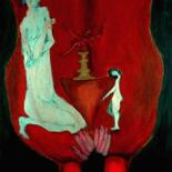 Peinture intitulée "L'enchantement" par Georges Duhamel, Œuvre d'art originale
