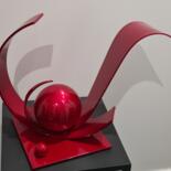 Sculpture intitulée "NEPTUNE" par Georges Goupy, Œuvre d'art originale, Acier inoxydable