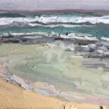 Painting titled "Choppy Seas, Maurit…" by Georgina Rey, Original Artwork, Oil