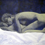 Malerei mit dem Titel "234 - Amour interdit" von Gdlapalette, Original-Kunstwerk, Acryl Auf Keilrahmen aus Holz montiert