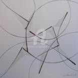 Drawing titled "Epuration" by Ghyslaine Leonelli, Original Artwork, Ballpoint pen