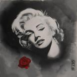 Malarstwo zatytułowany „Marilyn Monroe” autorstwa Gief, Oryginalna praca, Akryl