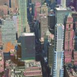 Arts numériques intitulée "NEW YORK" par Guy Chaise, Œuvre d'art originale, Peinture numérique