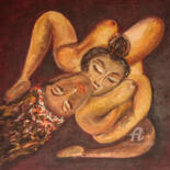 Painting titled "kama des dames." by Guyrichd, Original Artwork, Acrylic