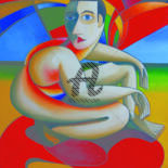 Картина под названием "ESPERANÇA - HOPE -…" - Hc. Frank, Подлинное произведение искусства, Масло