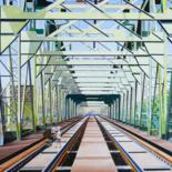 Painting titled "overbruggen-def.jpg" by Bert Hermans, Original Artwork, Oil