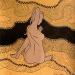 Dibujo titulada "Vivid Dreams" por Hiranya R, Obra de arte original, Tinta