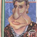 Peinture intitulée "JONHNY HALLYDAY>FRE…" par Henri Louette Homepage, Œuvre d'art originale