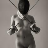 Photography titled "Nude with saber" by Hugh Smith, Original Artwork