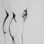 Dessin intitulée "Feet lover" par Hugo Bartoli, Œuvre d'art originale, Encre